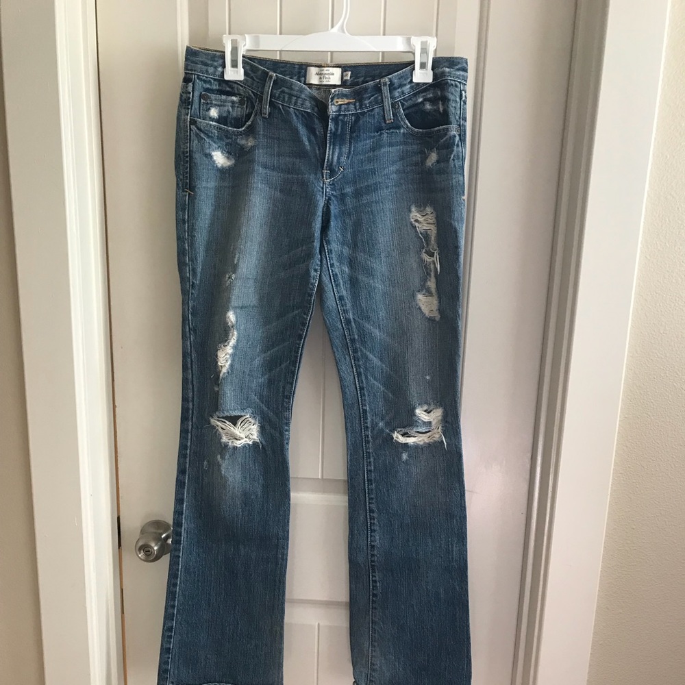 Abercrombie and Fitch bootcut jean
